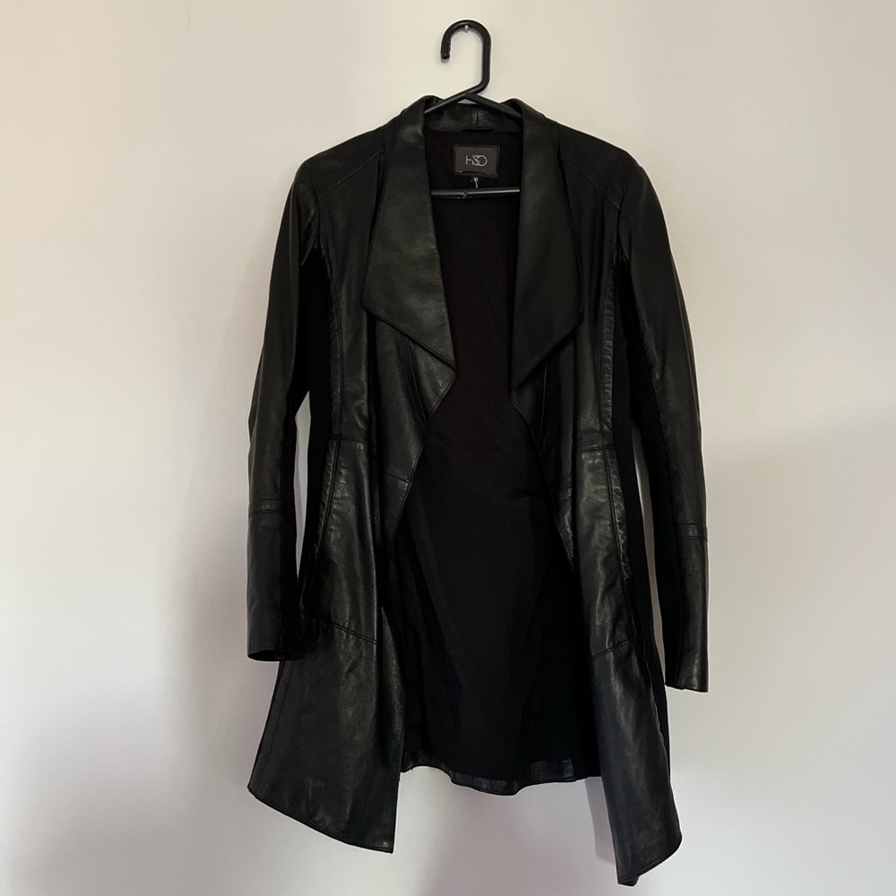 HSO SIZE XS MINT CONDITION LEATHER JACKET